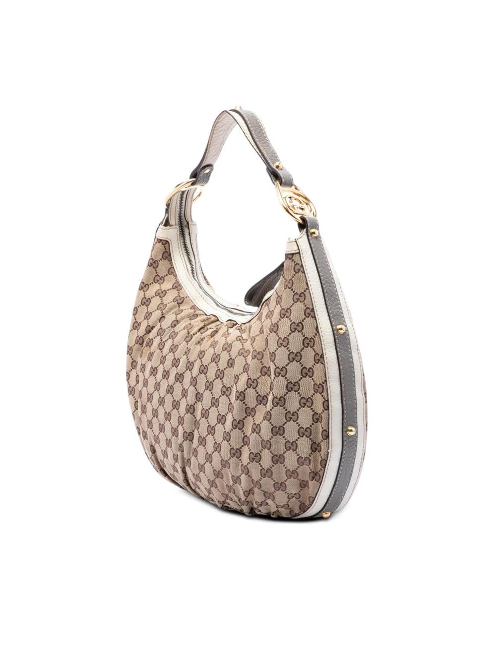 Gucci Gg Canvas Shoulder Bag Pre-Loved #319951G61B - Picture 2 of 6